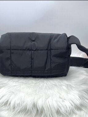 Small Quilted Black Crossbody Bag